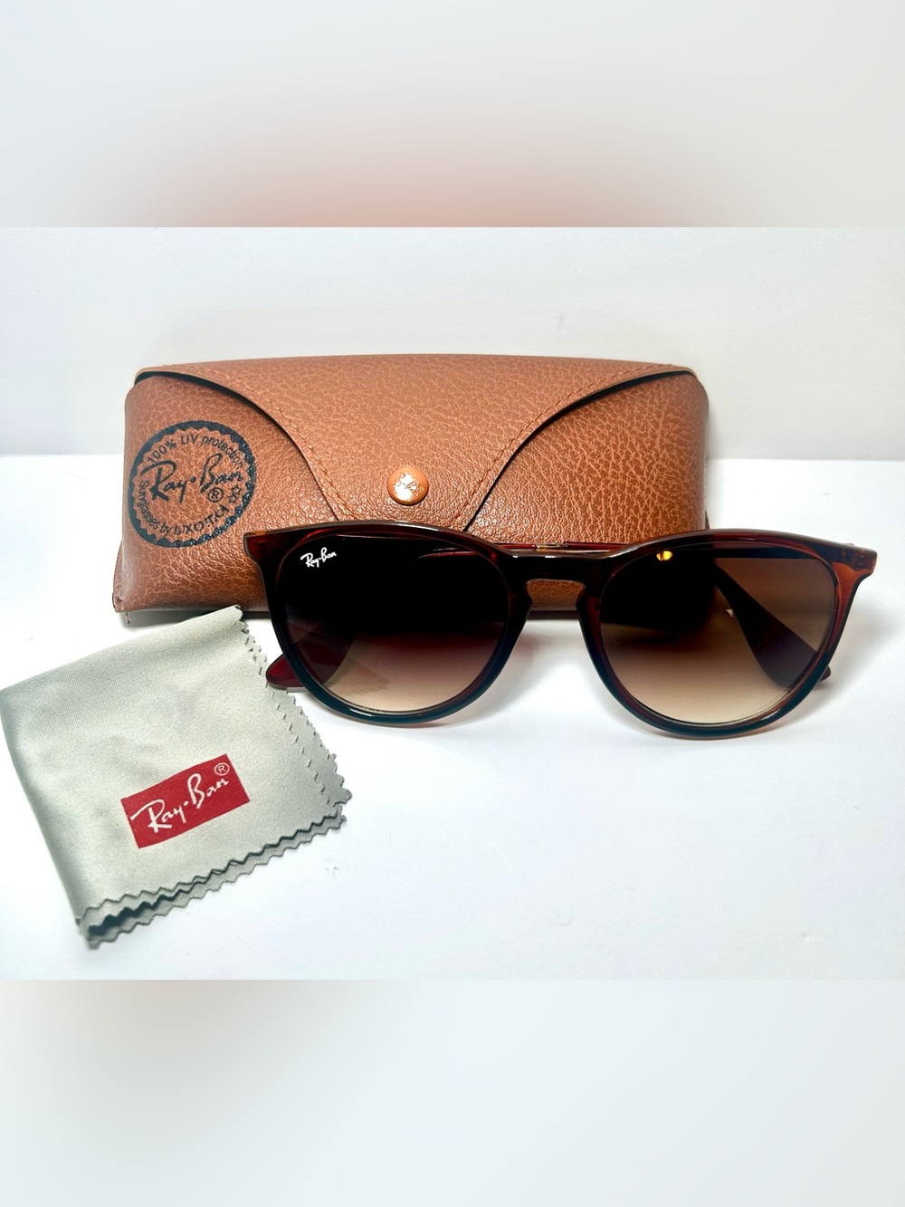 Ray-Ban Erika Women’s Casual Sunglasses, Made in Italy